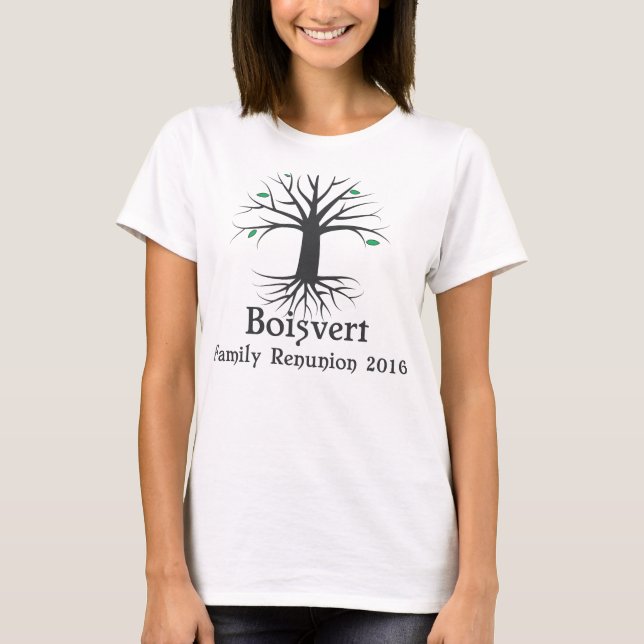 Camiseta Reunión 2016 de Boisvert (Anverso)