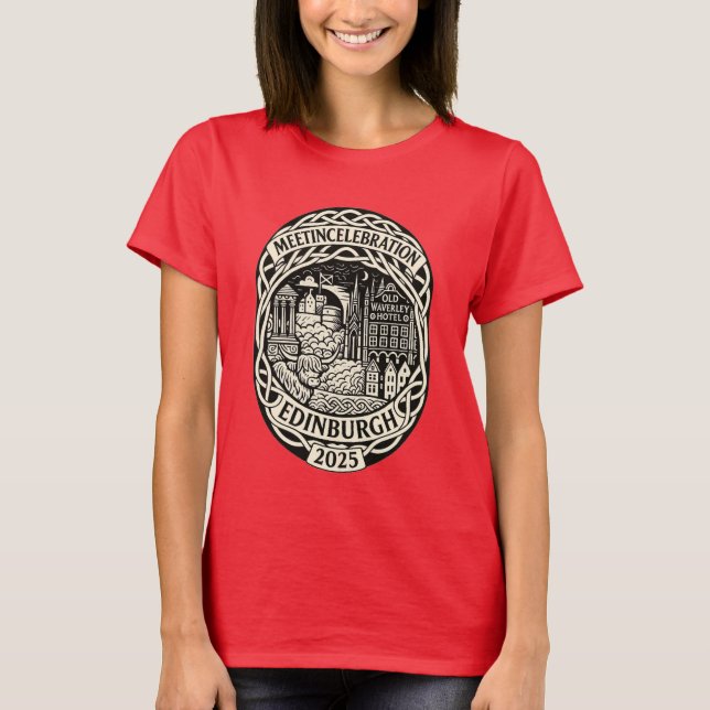 Camiseta Reunión Celebración Edimburgo 2025 - Hora de la no (Anverso)