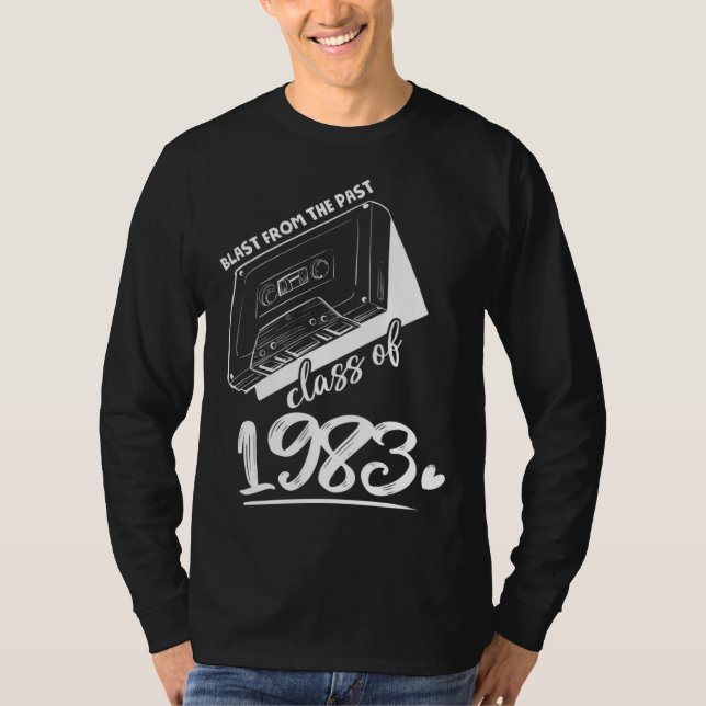 Camiseta Reunion Class of 1983 School Graduation Blast From (Anverso)