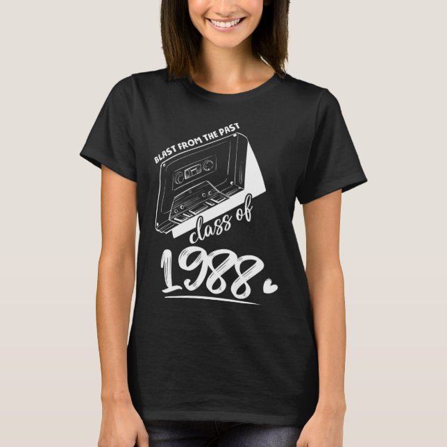 Camiseta Reunion Class of 1988 School Graduation Blast From (Anverso)