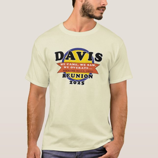 Camiseta Reunión Davis (Anverso)