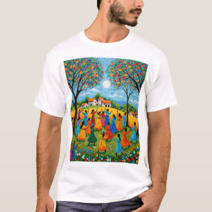 Camiseta Reunión de aldeas - Ancianos y cuentos populares e