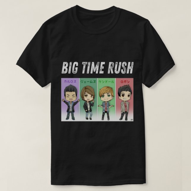 Camiseta Reunión de Big Time Rush (Diseño del anverso)