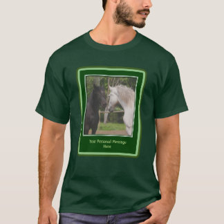 Camiseta Reunión de caballos Añadir sus propias palabras pe