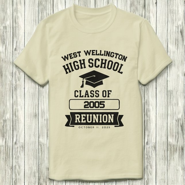 Camiseta Reunión de clase de clase de clase secundaria de d (Subido por el creador)