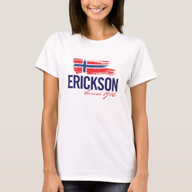 Camiseta Reunión de Erickson - desde 1916 (Anverso)