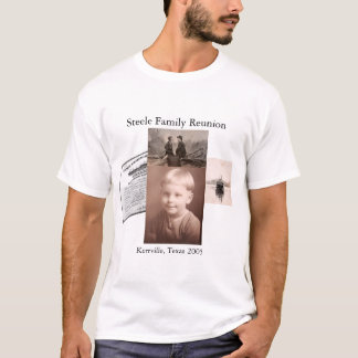 Camiseta Reunión de familia de Steele