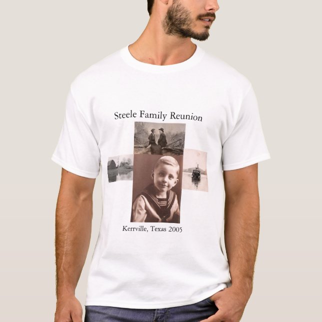 Camiseta Reunión de familia de Steele (Anverso)