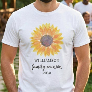 Camiseta Reunión de familia Sunflower