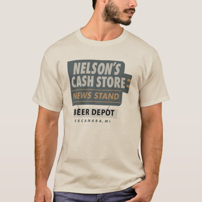 Camiseta Reunión de familia - tienda del efectivo de Nelson (Anverso)