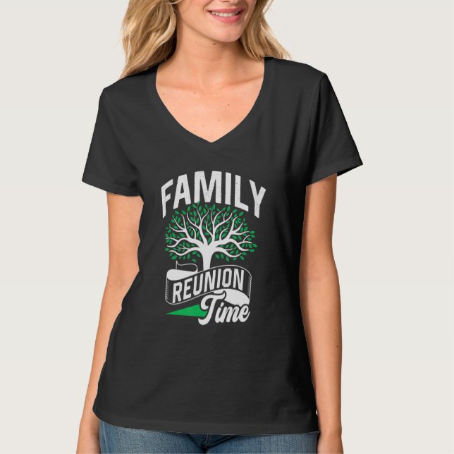 Camiseta Reunión de Familias en Tiempo de Reunión Familiar (Anverso)
