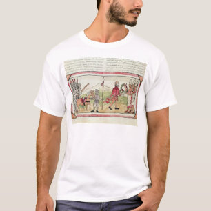 Camiseta Reunión de Hernando Cortes y de Montezuma