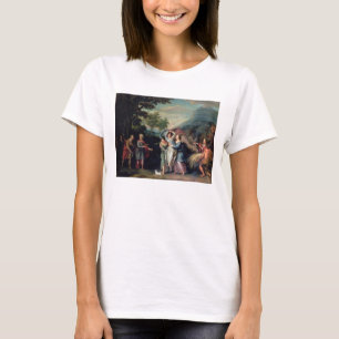 Camiseta Reunión de Jacob y Labán con Raquel, Lea y S