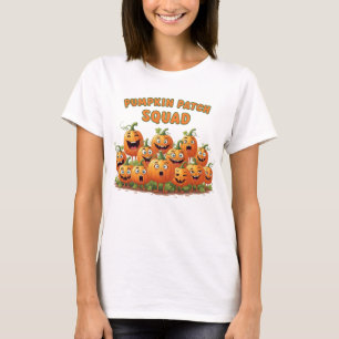 Camiseta Reunión de la brigada de parches de calabaza en el
