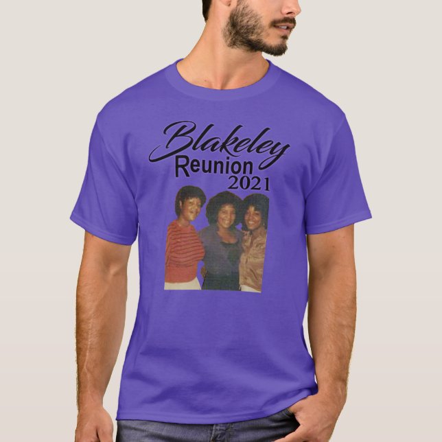 Camiseta Reunión de la familia Blakeley 2021 Purple Unisex (Anverso)