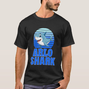 Camiseta Reunión de la familia de tiburones Arlo Squad Nomb