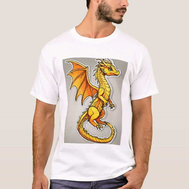 Camiseta Reunión de la familia Dragon: Exquisito arte vecto (Anverso)
