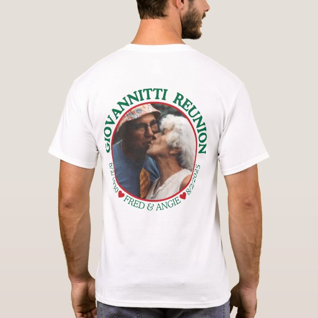 Camiseta Reunión de la Familia Giovannitti 2025 (Reverso)
