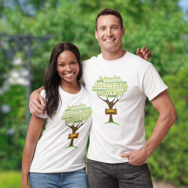 Camiseta Reunión de la familia verde Keepsake T-Shirt (Family Reunion keepsake T-shirt)