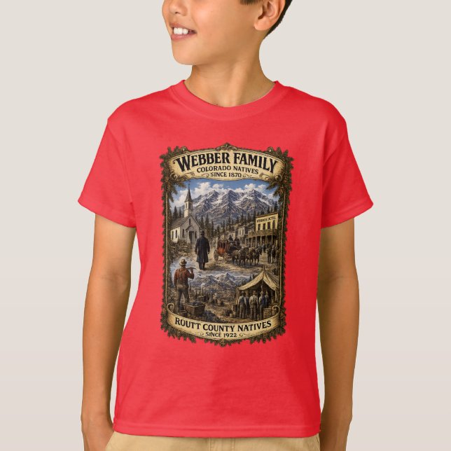 Camiseta Reunión de la Familia Webber (Anverso)