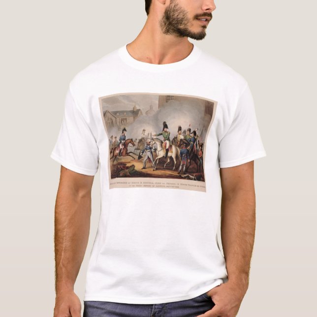 Camiseta Reunión de los emperadores del ruso y de Austria, (Anverso)