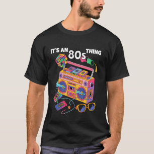 Camiseta Reunión de nostalgia de los 80 Recuerdos Música Es