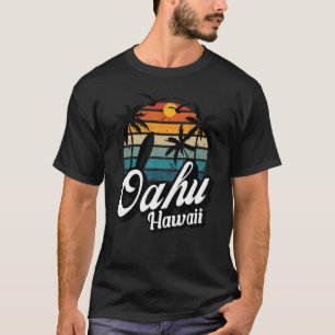 Camiseta Reunión de Surf Oahu Hawaii Vacay Retro Bea