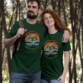 Camiseta Reunión de vacaciones de viaje de familia personal