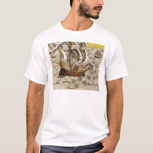 Camiseta Reunión del pez volador en la zona tórrida