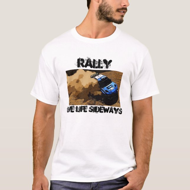 Camiseta Reunión-Diapositiva, reunión, vida viva de lado (Anverso)