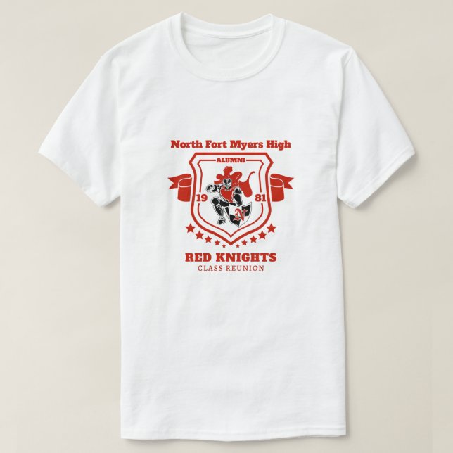 Camiseta Reunión escolar de los alumnos del NFMHS (Diseño del anverso)