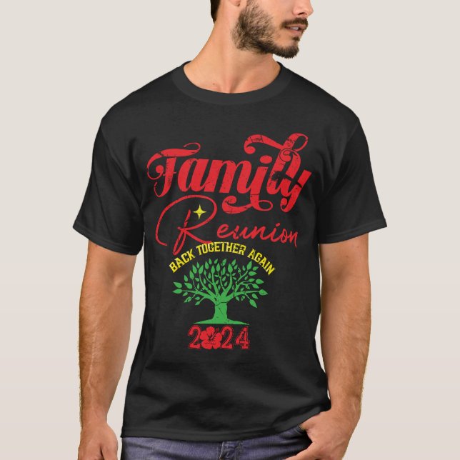 Camiseta Reunión familiar 2024 de nuevo coincidiendo (Anverso)