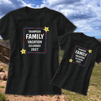 Camiseta Reunión Familiar Colorado Vacaciones 2027
