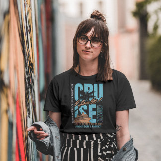 Camiseta Reunión Familiar Crucero Personalizado Vacaciones