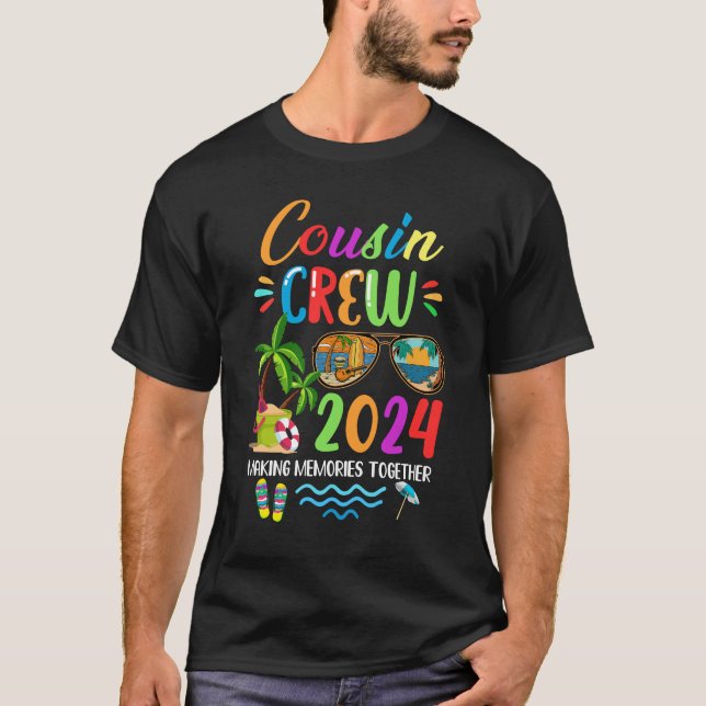 Camiseta Reunión familiar de 2024 del equipo de primos que  (Anverso)