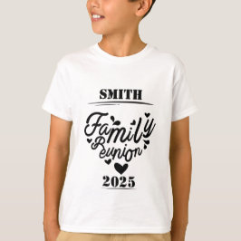 Camiseta Reunión familiar de [Apellido] - [Año]