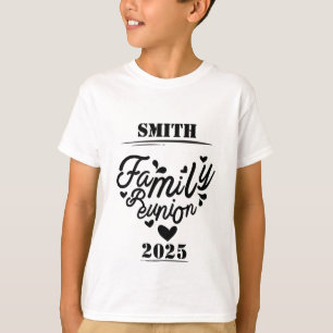 Camiseta Reunión familiar de [Apellido] - [Año]