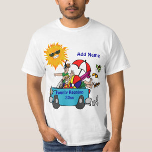 Camiseta Reunión familiar de Fiestas de playa