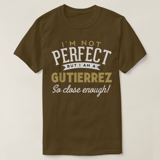 Camiseta Reunión familiar de Gutierrez  (Diseño del anverso)