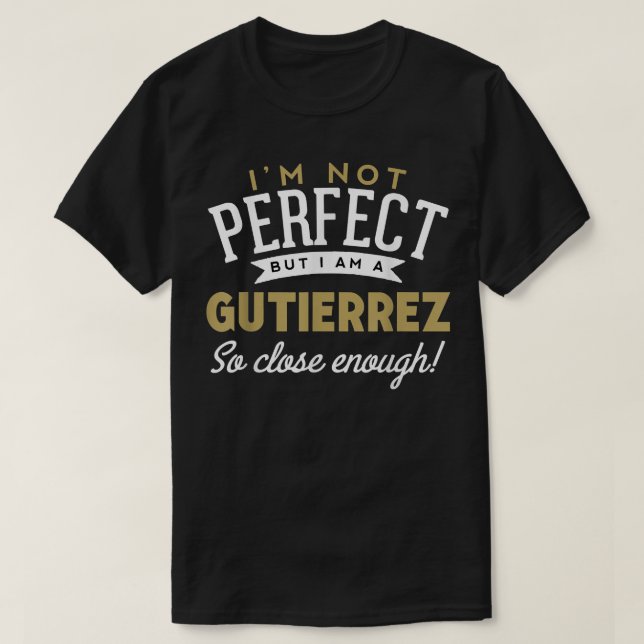 Camiseta Reunión familiar de Gutierrez (Diseño del anverso)
