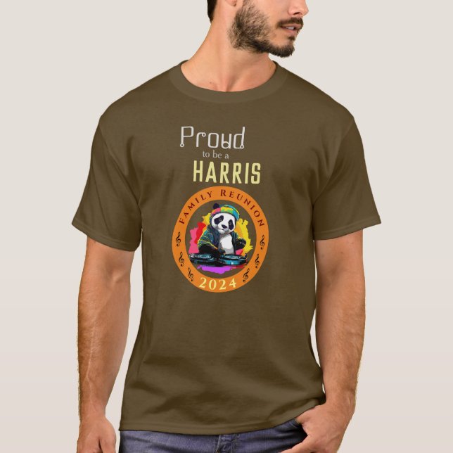 Camiseta Reunión familiar de Harris (Anverso)