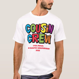 Camiseta Reunión Familiar de la Divertida Tripulación de Pr