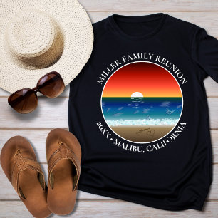 Camiseta Reunión familiar de la familia Sand Heart de Calif