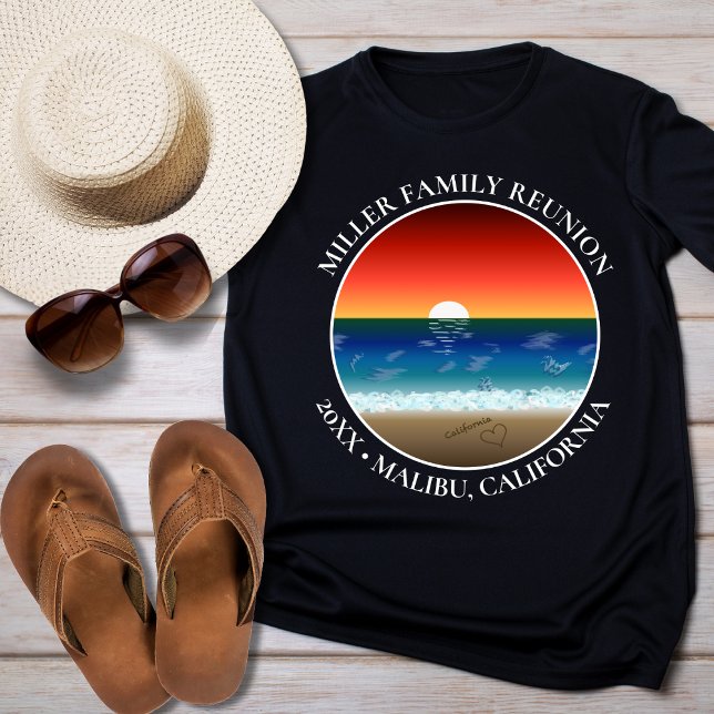Camiseta Reunión familiar de la familia Sand Heart de Calif (Subido por el creador)