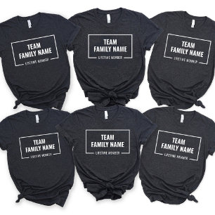 Camiseta Reunión Familiar de Miembros de por Vida de la Fam