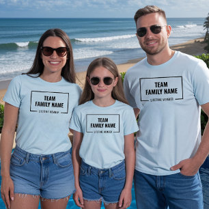 Camiseta Reunión Familiar de Miembros de por Vida de la Fam