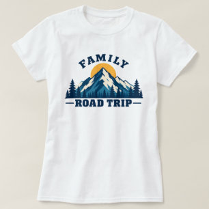 Camiseta Reunión Familiar de Mujeres Viaje por Carretera