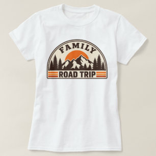 Camiseta Reunión Familiar de Mujeres Viaje por Carretera