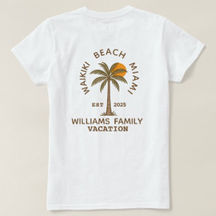 Camiseta Reunión Familiar Divertida Viaje de Vacaciones de