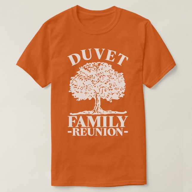 Camiseta Reunión familiar Duvet (Diseño del anverso)